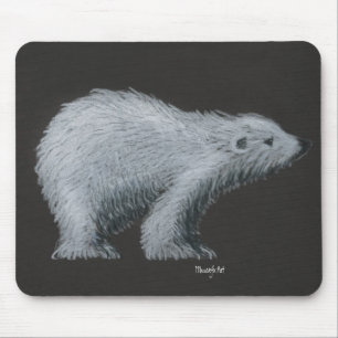Tapis De Souris Ours polaire Mousepad - Customisé