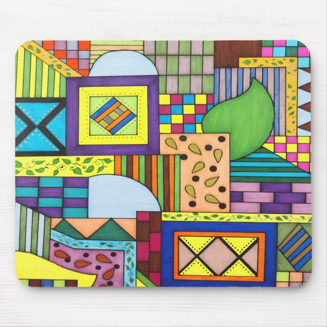 Tapis De Souris Overlapped Blocks (Devant)