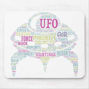 Tapis De Souris OVNI Mousepad Horizontal