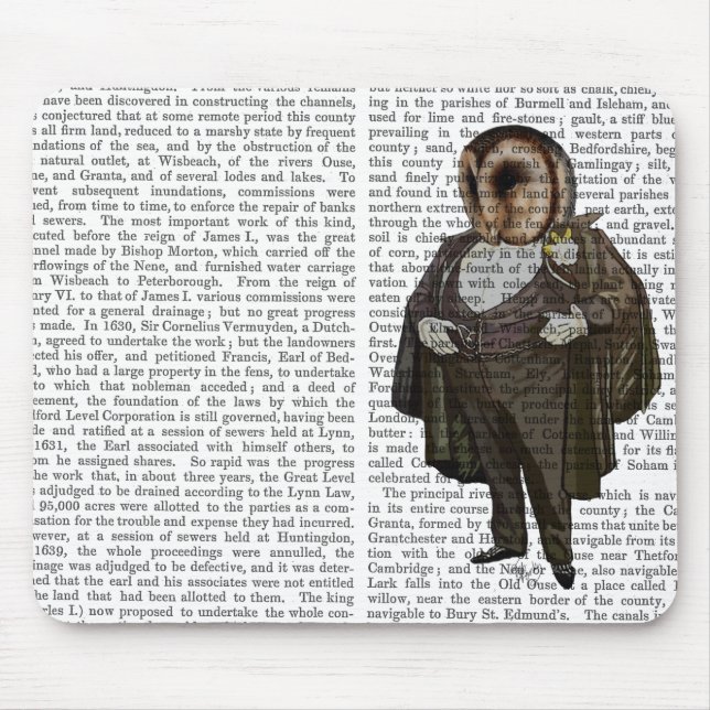 Tapis De Souris Owl à l'opéra (Devant)