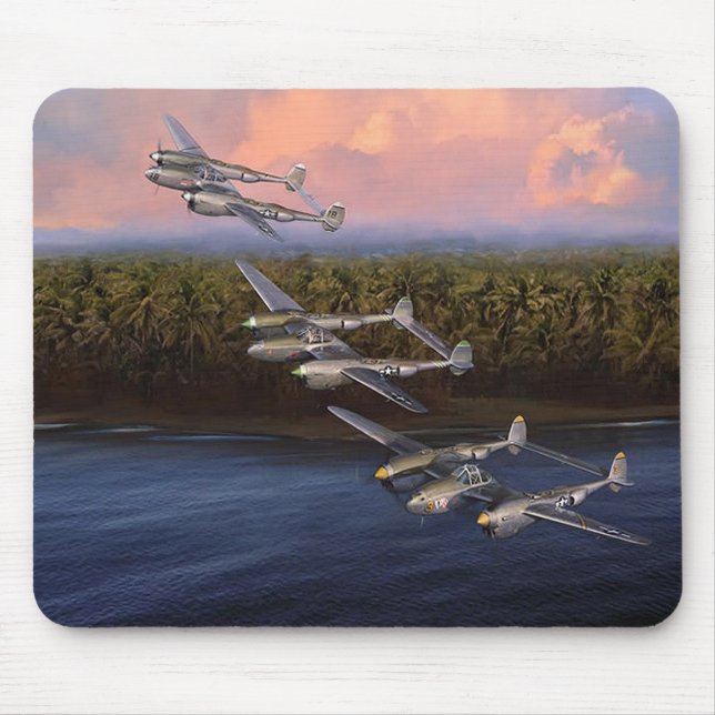 Tapis De Souris P-38 As du 8e Groupe de chasseurs (Devant)