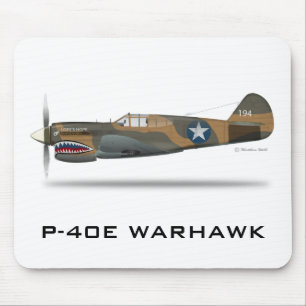 TAPIS DE SOURIS P-40E WARHAWK