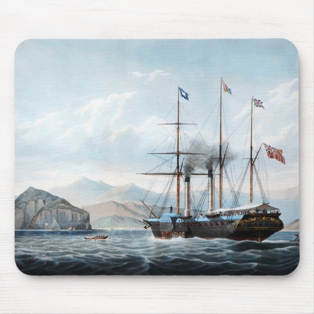 Tapis De Souris P&O vapeur Bentinck 1844 (Devant)