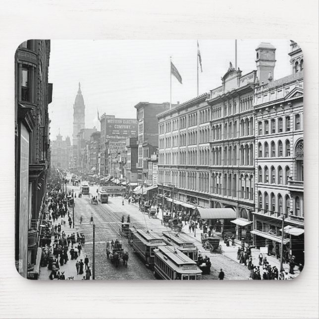 Tapis De Souris PA de St Philadelphie des 1904 marchés. Mousepad (Devant)