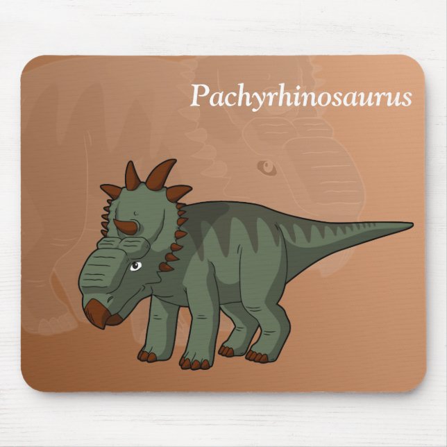 Tapis De Souris Pachyrhinosaure Dinosaure (Devant)