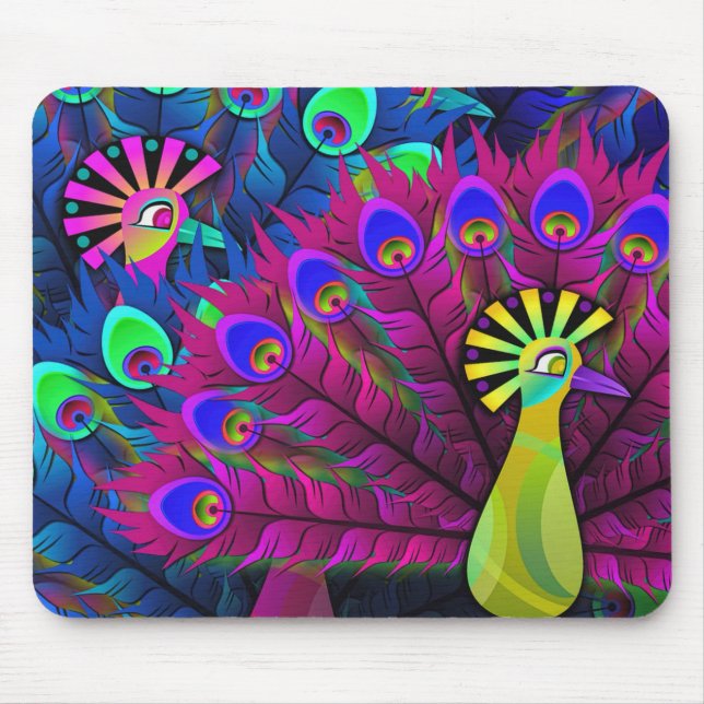 Tapis De Souris Pacock (Devant)