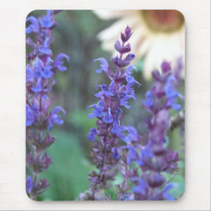 Tapis De Souris Pad à souris à salvia violette