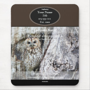 Tapis De Souris Pad à souris promotionnel pour le hibou de la sepa
