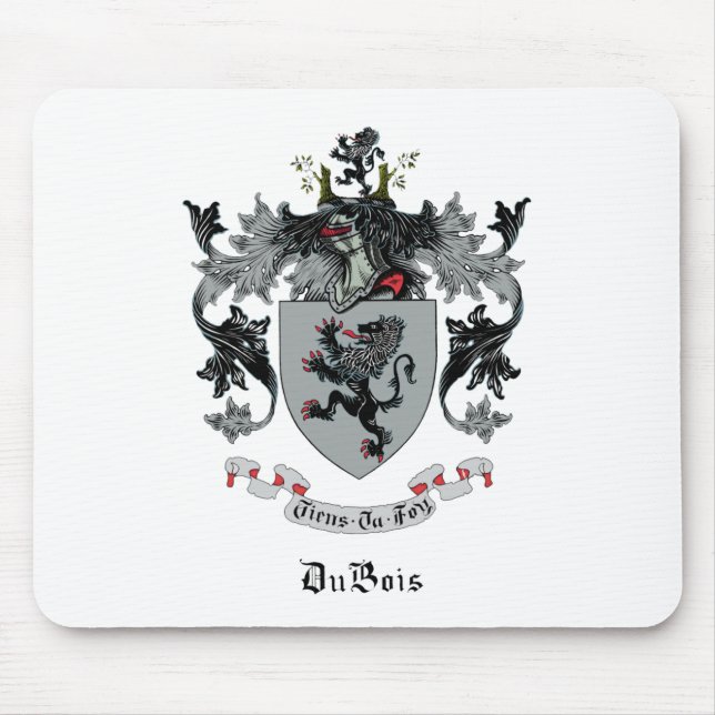 Tapis De Souris Pad de souris de crête de famille DuBois (Devant)
