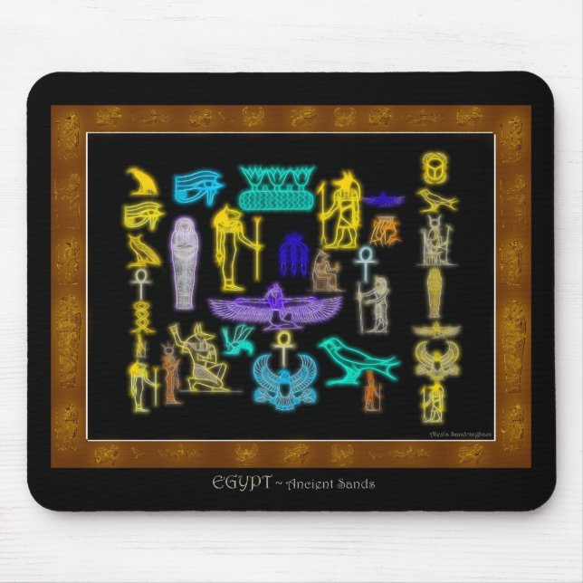 Tapis De Souris Pad de souris EGYPTIENNE (Devant)