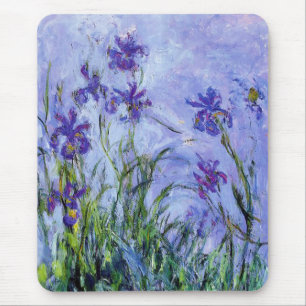 Tapis De Souris Pad de souris Monet Lilac Irises
