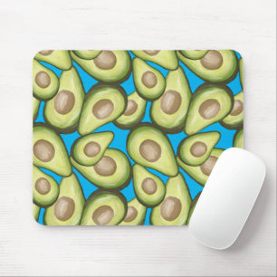 Tapis De Souris Pad de souris Motif Vegan Vegan Coupé Gourmet