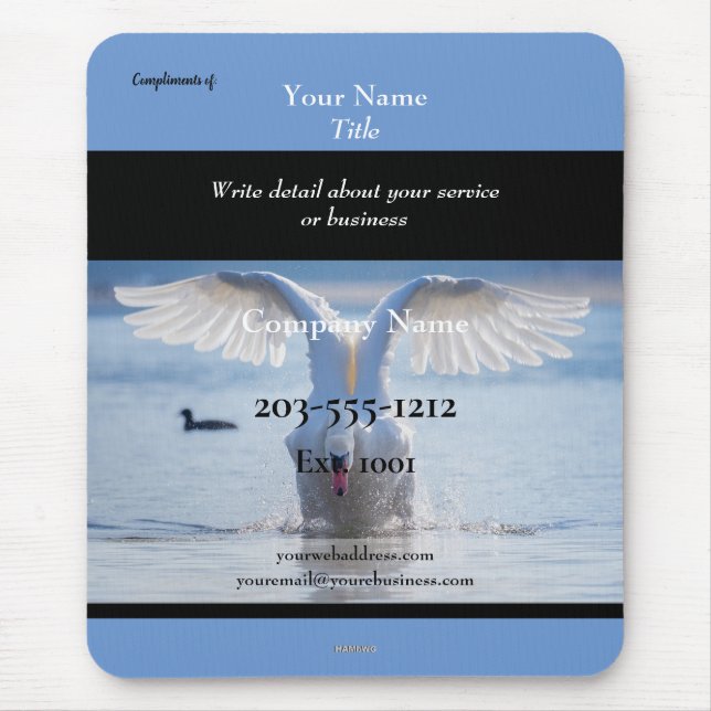 Tapis De Souris Pad de souris promotionnel Customisez-vous - HAMby (Devant)