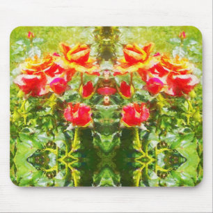 Tapis De Souris Pad de souris - Roses orange