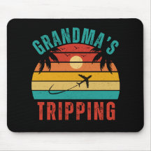 Pad de souris - Tripping de grand-mère