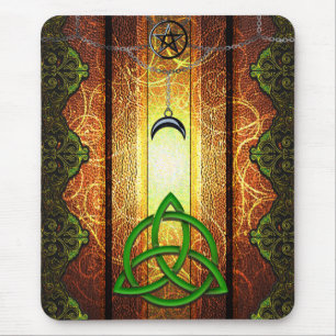 Tapis De Souris Pagan Tome Dark Magic Spells Wiccan & Witchcraft 1