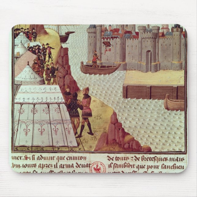 Tapis De Souris Page de 'Histoire du Grand Alexandre' (Devant)