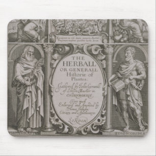 Tapis De Souris Page titre à la deuxième édition 'du Herball