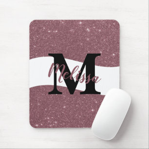 Tapis de souris pailleté personnalisé