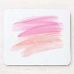 Tapis De Souris Paint Pink et Peach Smeer
