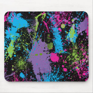 Tapis De Souris Paint Splater