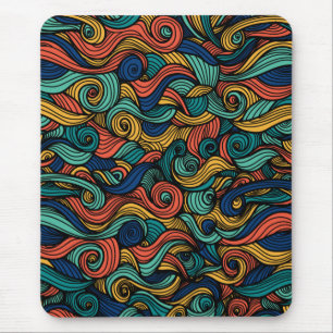 Tapis De Souris Paisley haché