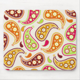 Tapis De Souris Paisley multicolore Mousepad