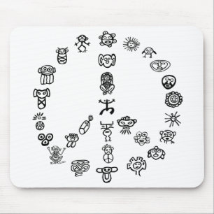 Tapis De Souris Paix de Taino