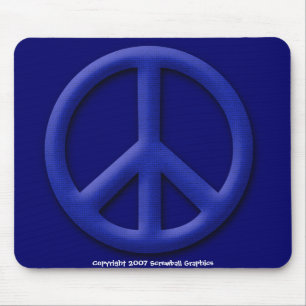 Tapis De Souris Paix Mousepad