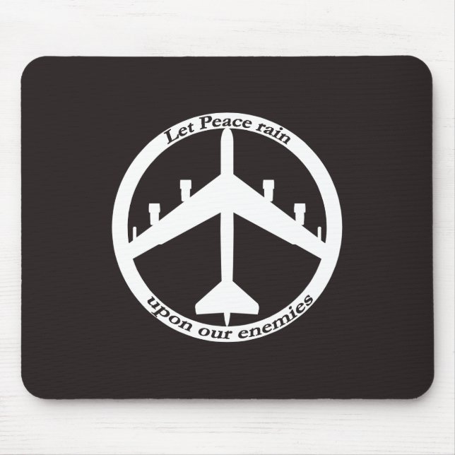 Tapis De Souris Paix Mouspad (Devant)