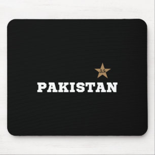 Tapis De Souris Pakistan Drapeau pakistanais étoile cricket hommes