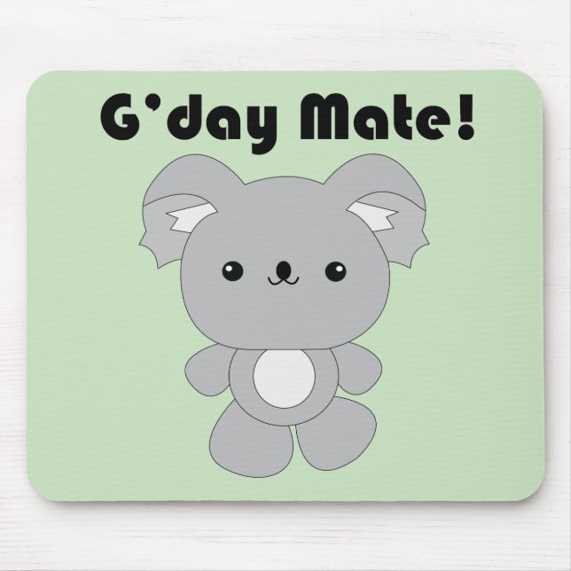 Tapis De Souris Palette de souris Kawaii Koala (Devant)