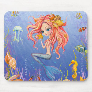 Tapis De Souris Palette de souris Mermaid