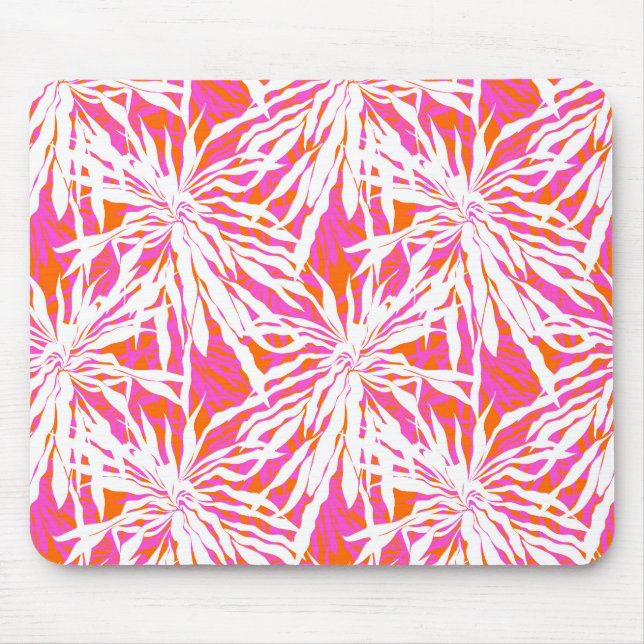 Tapis De Souris Palmettes tropicales (Devant)