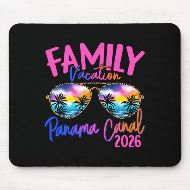 Tapis De Souris Panama C Vacation 2026 Souvenir Matching Family Gr (Devant)