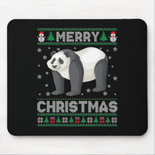 Tapis De Souris Panda Animal Hommes Femmes Enfants Vilain Chandail