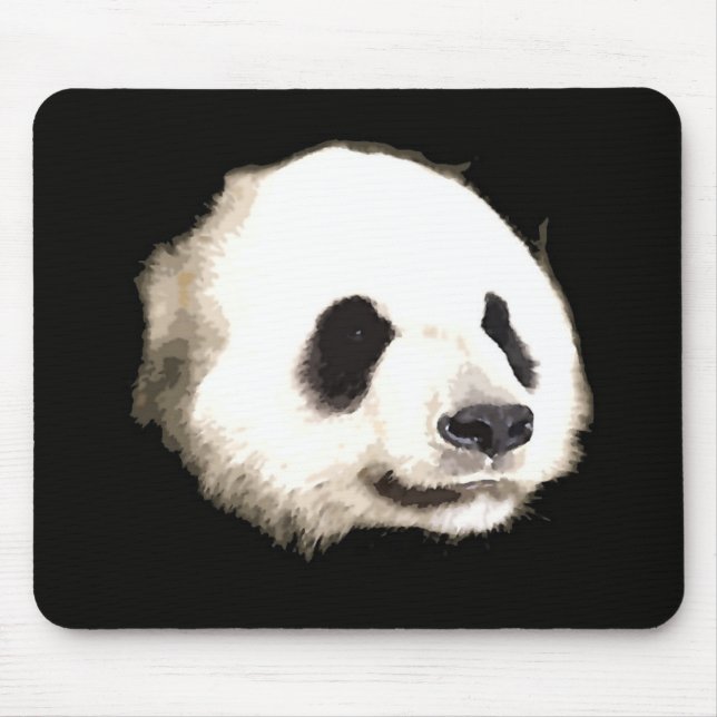 Tapis De Souris Panda Pop Art (Devant)