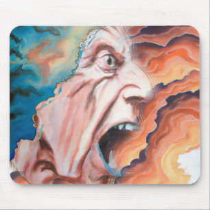 Tapis De Souris Panic Waves peinture à l'huile