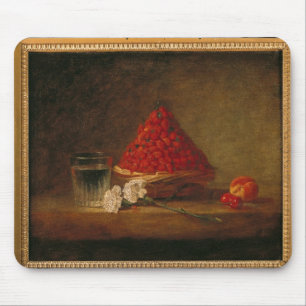 Tapis De Souris Panier avec les fraisiers communs, c.1761