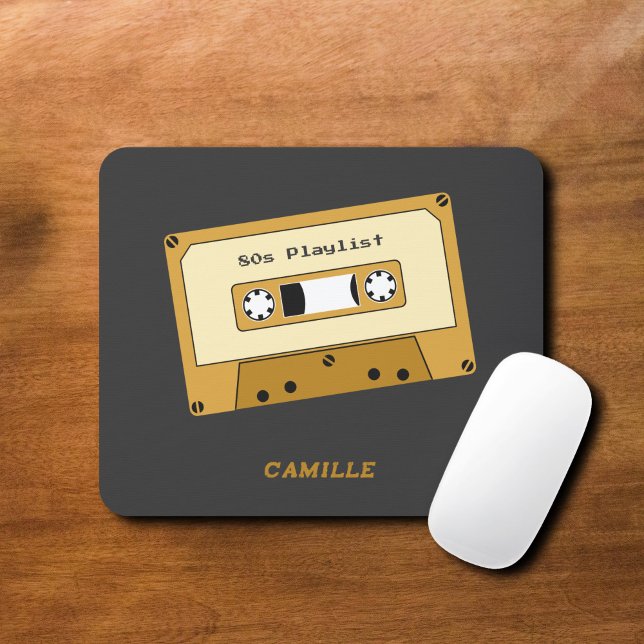 Tapis De Souris Panier de la souris de bande de la cassette (Cassette Tape Mouse Pad)