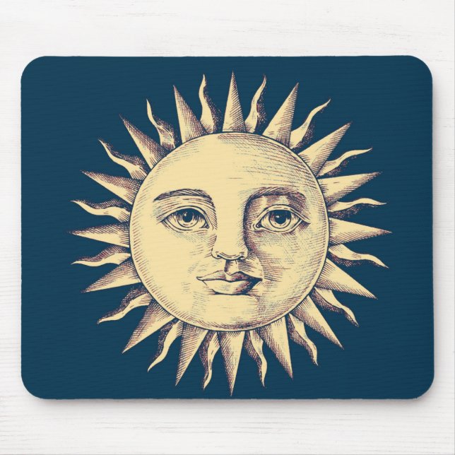 Tapis De Souris Panier de la souris Sun (Devant)