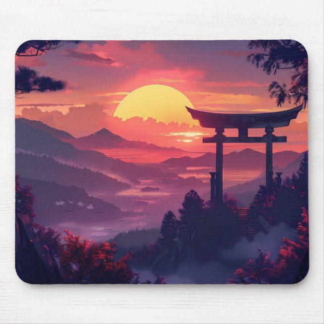 Tapis De Souris Panier de souris Anime (Devant)