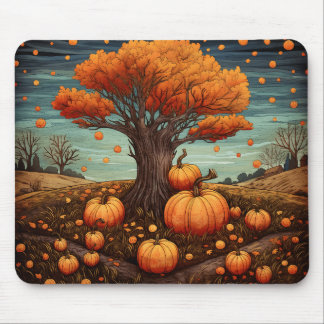 Tapis De Souris Panier de souris d'automne