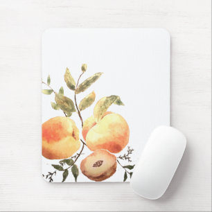 Tapis De Souris Panier de souris d'été Peaches