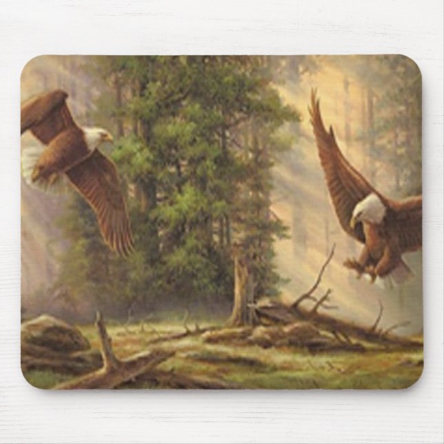 Tapis De Souris Panier de souris Eagles (Devant)
