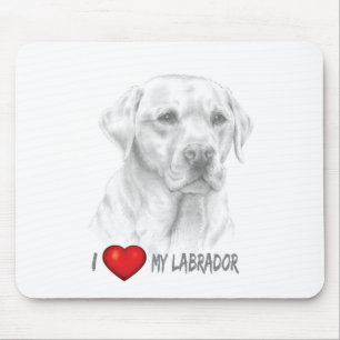 Tapis De Souris Panier de souris Labrador Retriever