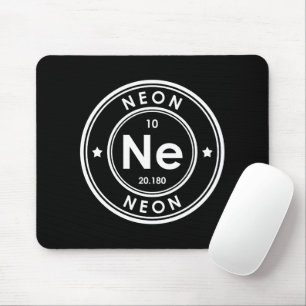 Tapis De Souris Panier de souris noir Neon Element