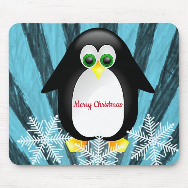 Tapis De Souris Panier de souris Penguin (Devant)