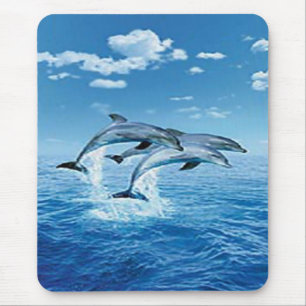 Tapis De Souris Panier de souris pour dauphins d'air