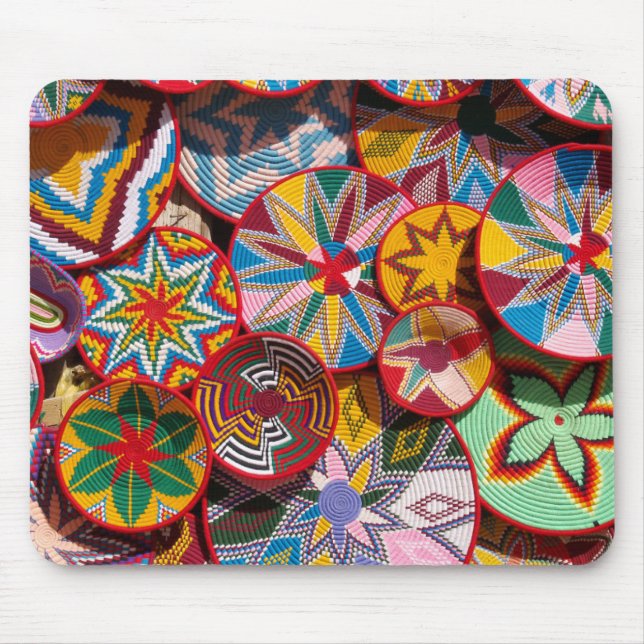 Tapis De Souris Paniers éthiopiens traditionnels (Devant)